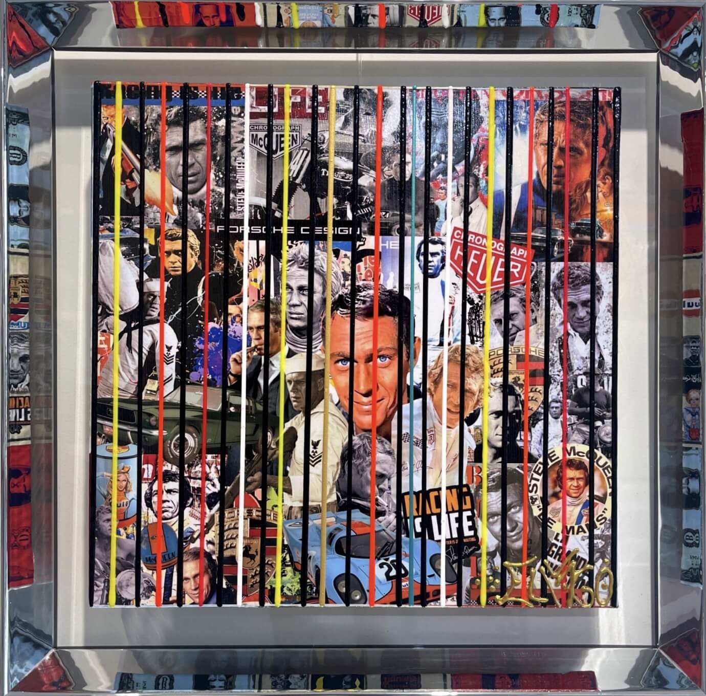 Racing is life Steve McQueen - Art de Claire Galerie