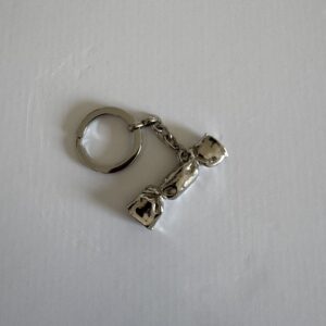 Porte-clés Jenkell Métal Argenté