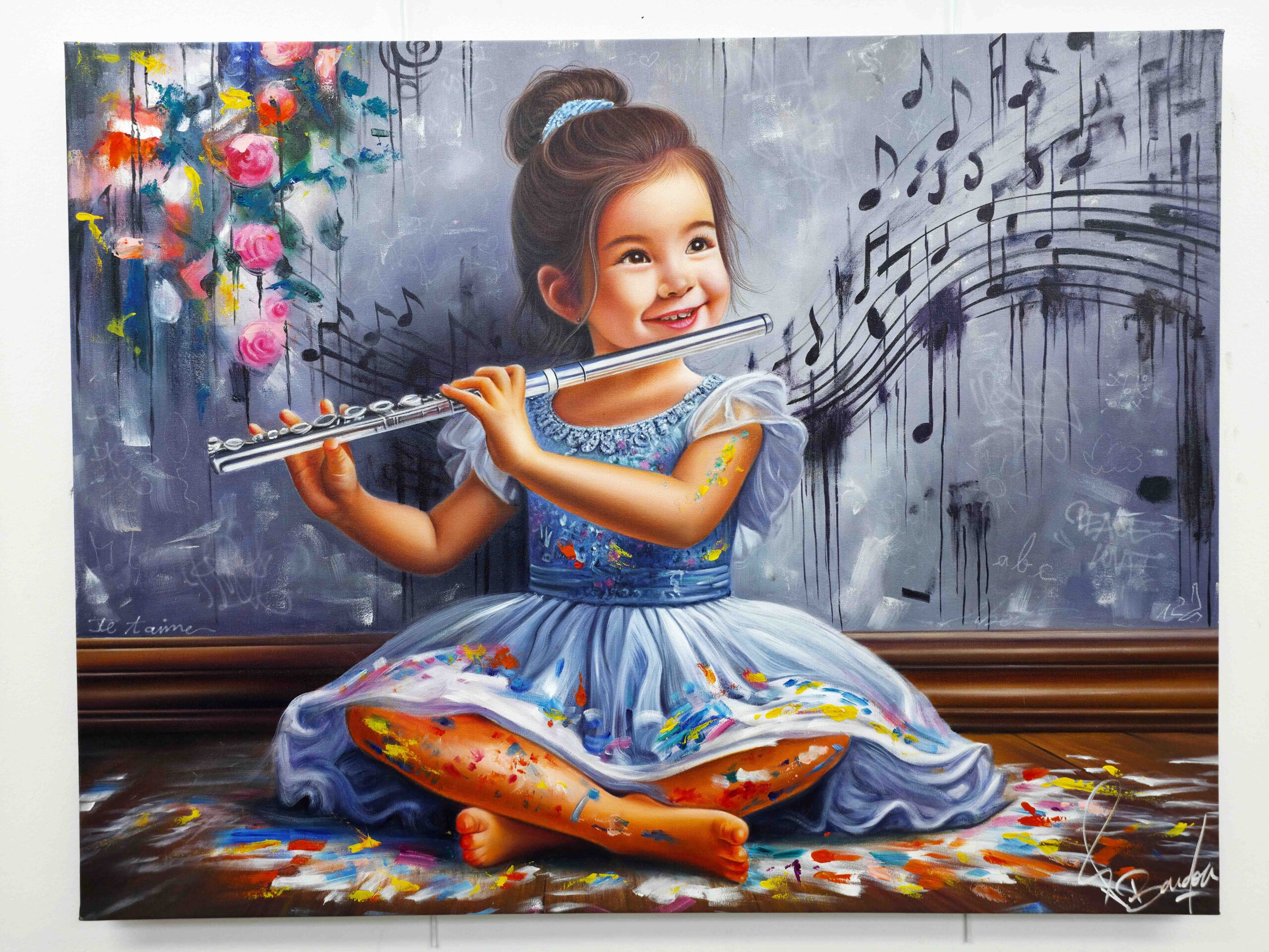 La Petite Fille et sa Flûte traversière