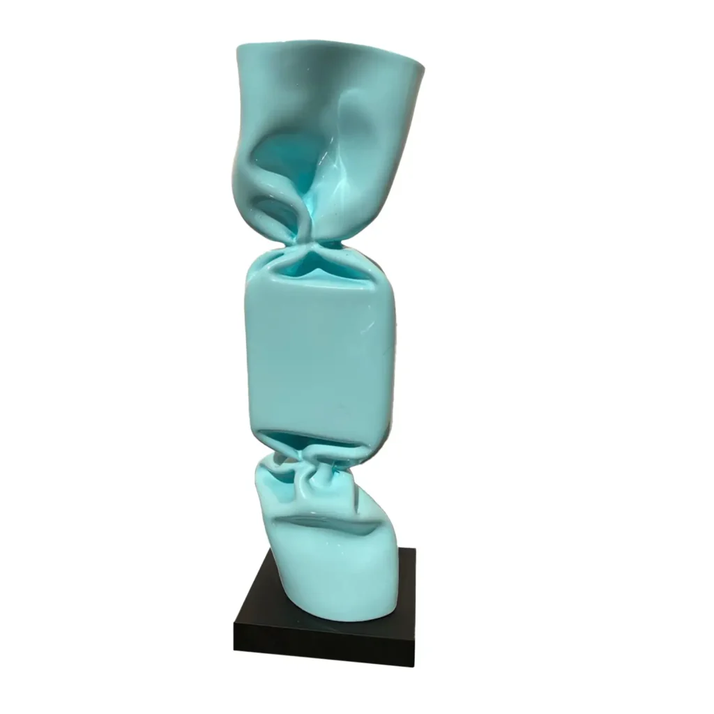 Trophée Wrapping bonbon Turquoise