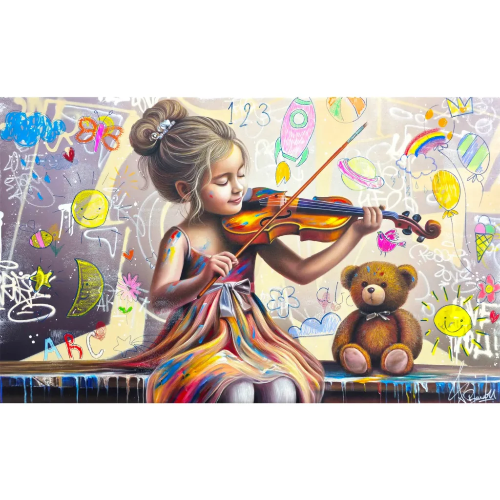 La Violoniste et l'Ourson