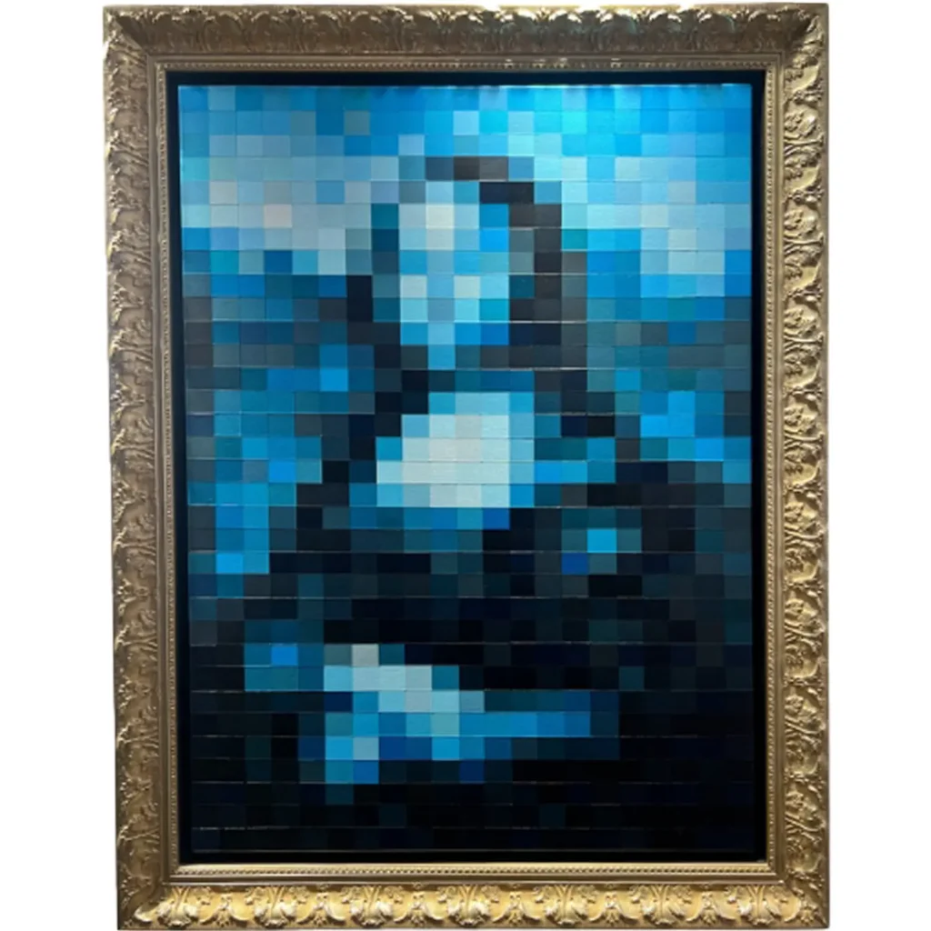 Mona Lisa - La Joconde Bleue