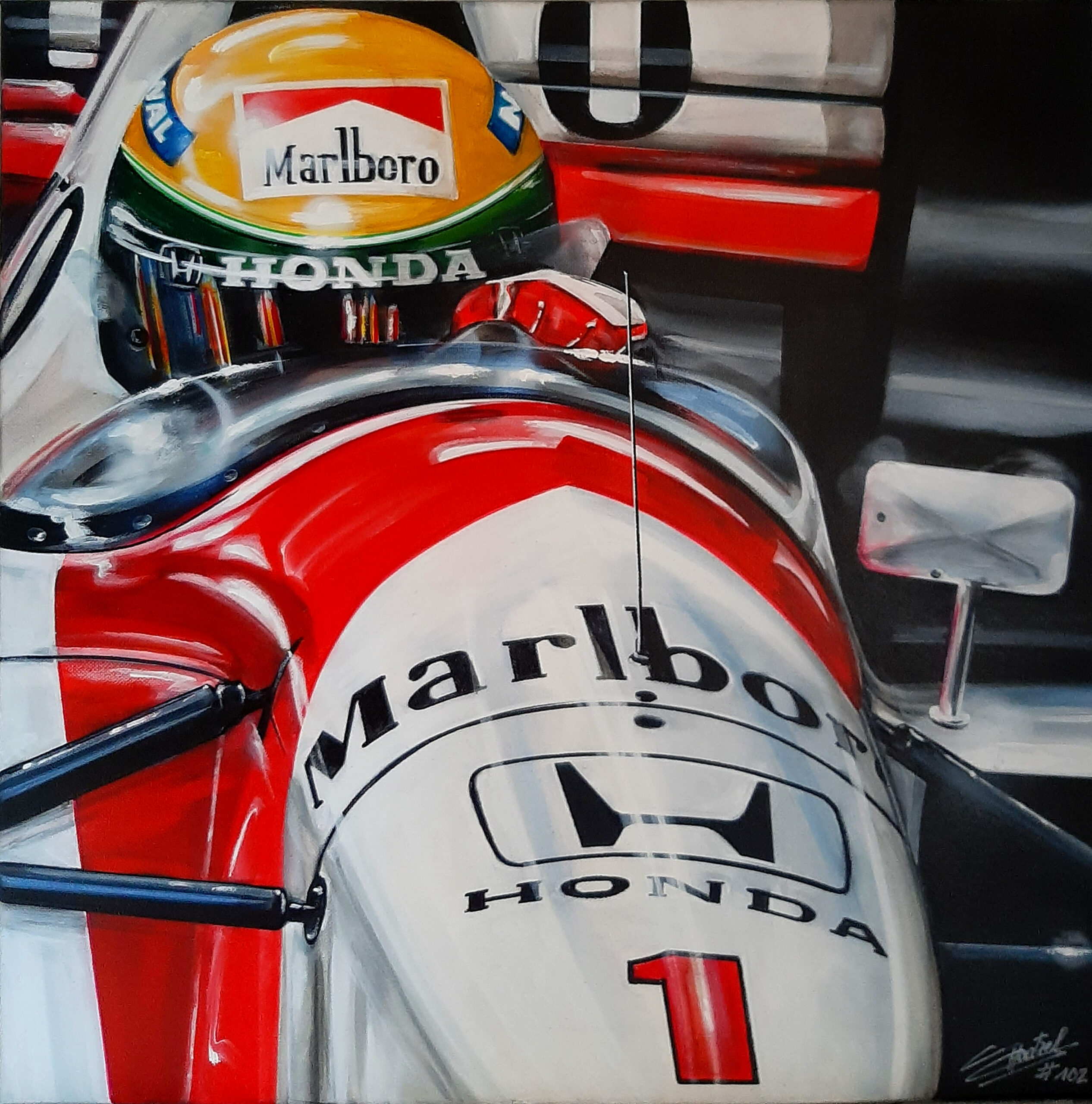 Ayrton Senna MCLAREN