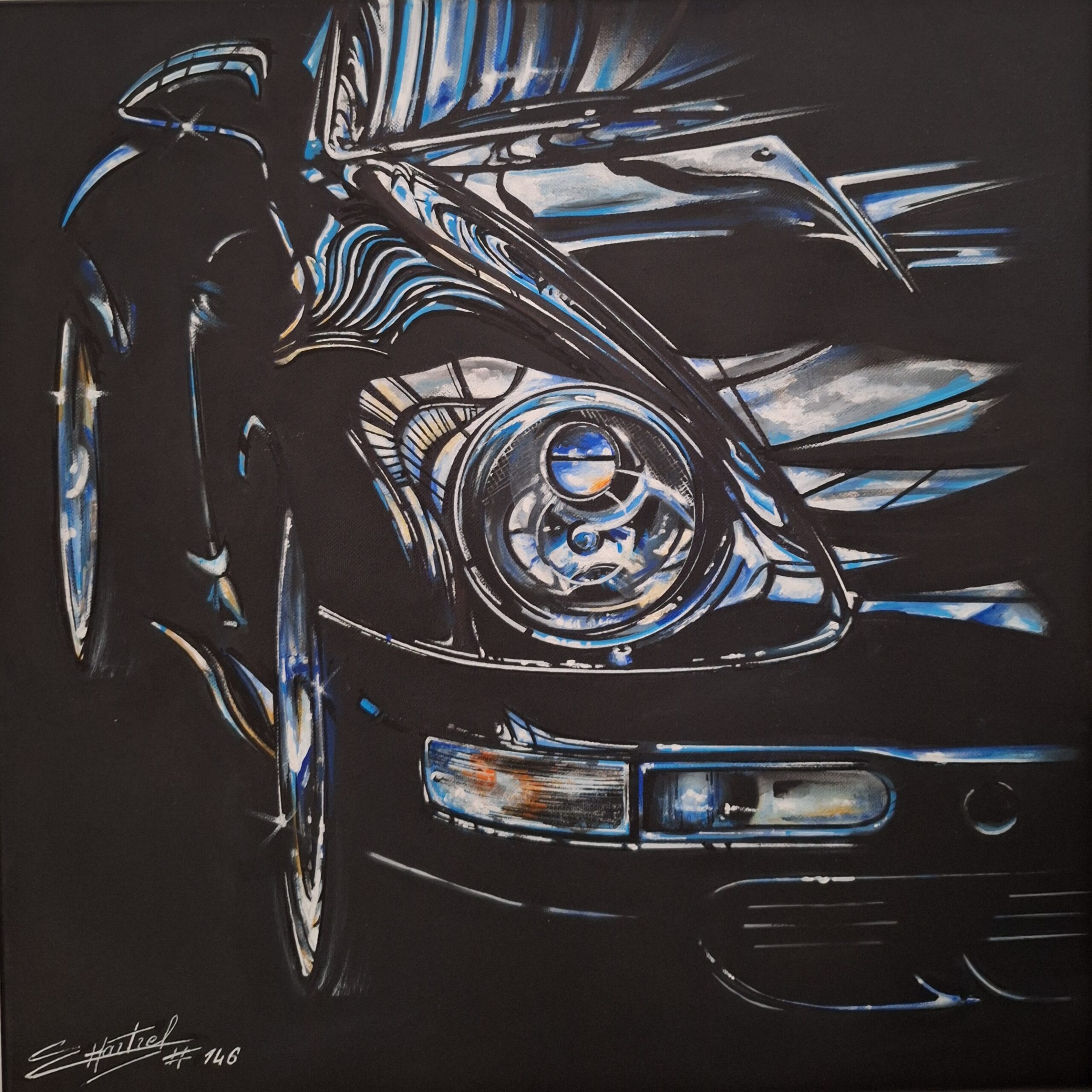 Porsche 993 by Pia Redart