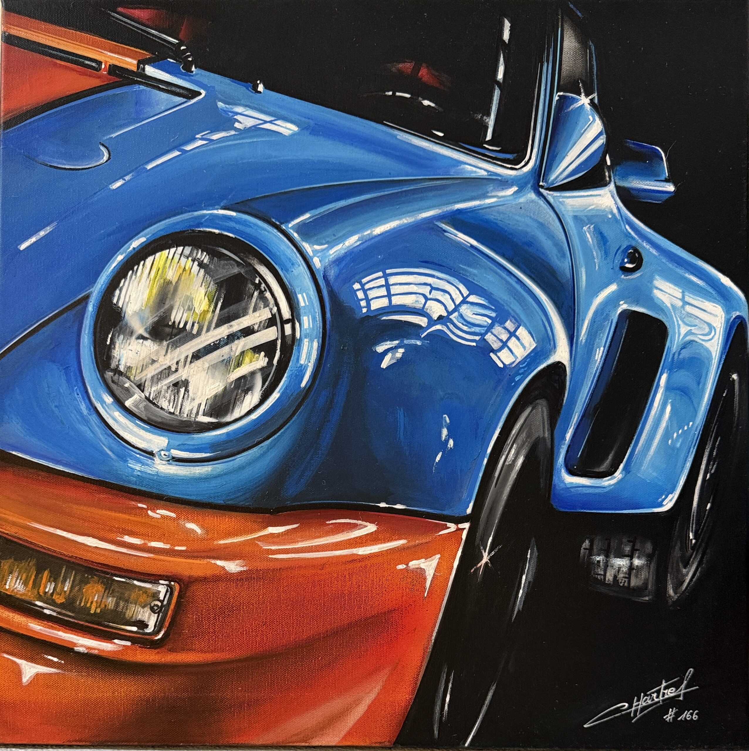 Porsche 911 Carrera RSR 3.0 #166