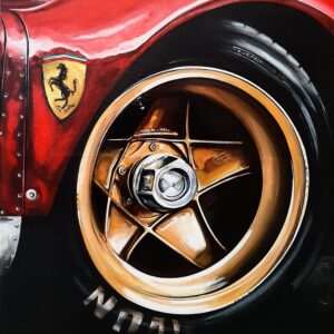 Ferrari Golden Wheel #84