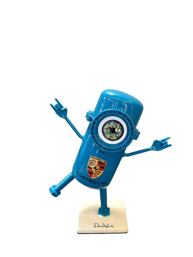 Minion Porsche Bleu Miami